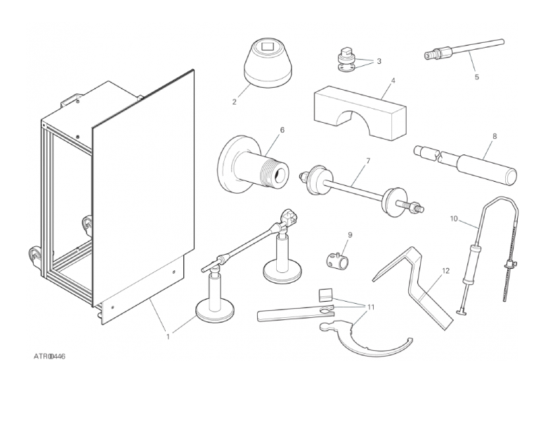 01D WORKSHOP SERVICE TOOLS (FRAME) (4/4)