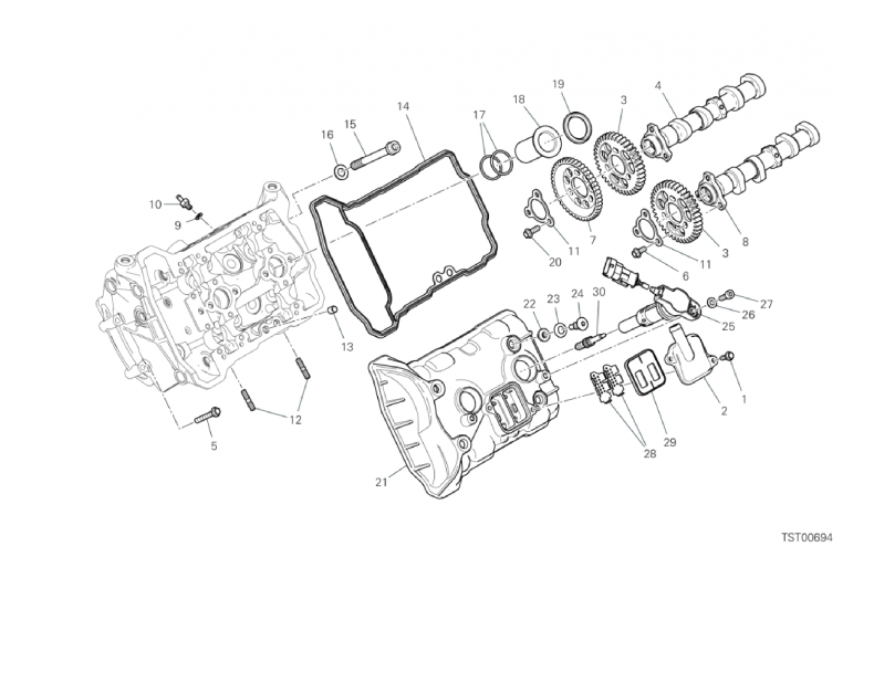 12A FRONT HEAD - TIMING SYSTEM (15/18)
