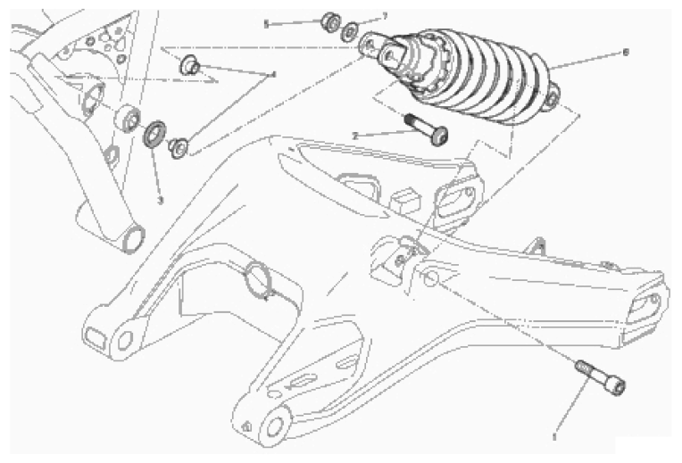 REAR SHOCK ABSORBER (13/32)