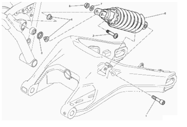 REAR SHOCK ABSORBER 