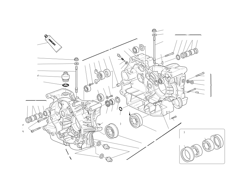 Crankcase halves