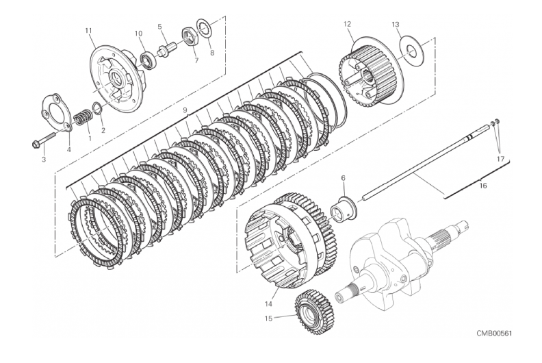 03B CLUTCH (3/17)
