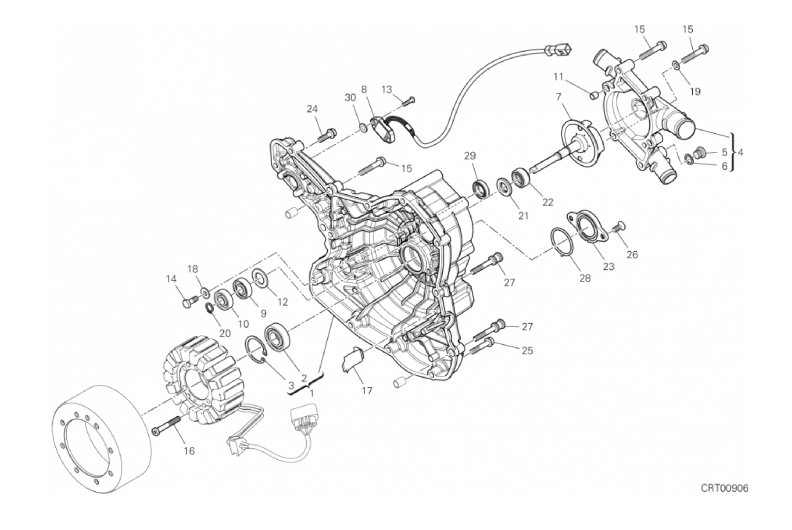 04B GENERATOR COVER (5/17)
