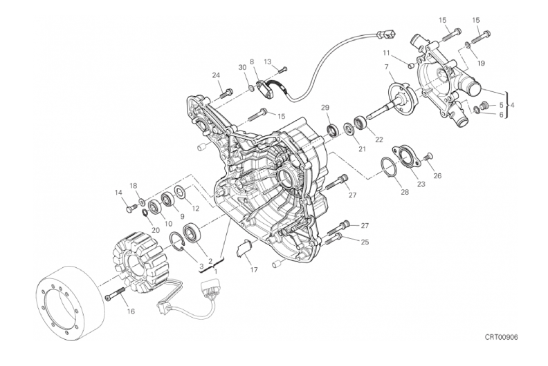 04B GENERATOR COVER (5/17)
