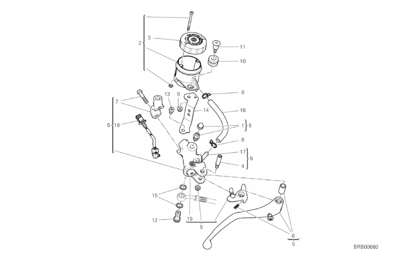 19A FRONT BRAKE PUMP (7/43)
