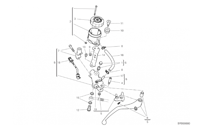 19A FRONT BRAKE PUMP (7/43)
