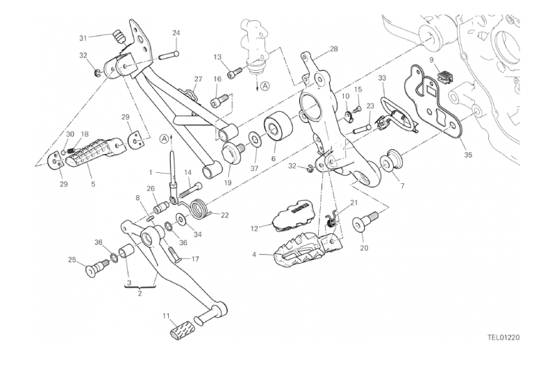 25B FOOTRESTS, RIGHT (20/43)
