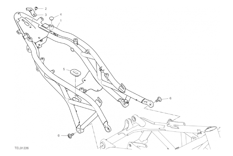 32B REAR FRAME COMP. (33/43)
