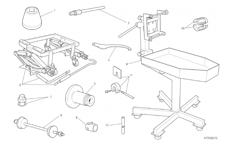 01B WORKSHOP SERVICE TOOLS (FRAME) (2/3)
