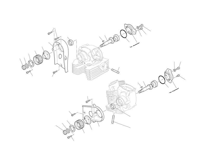 Cylinder head : timing system