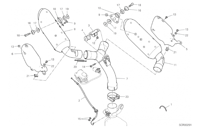 30B EXHAUST SILENCER (28/43)
