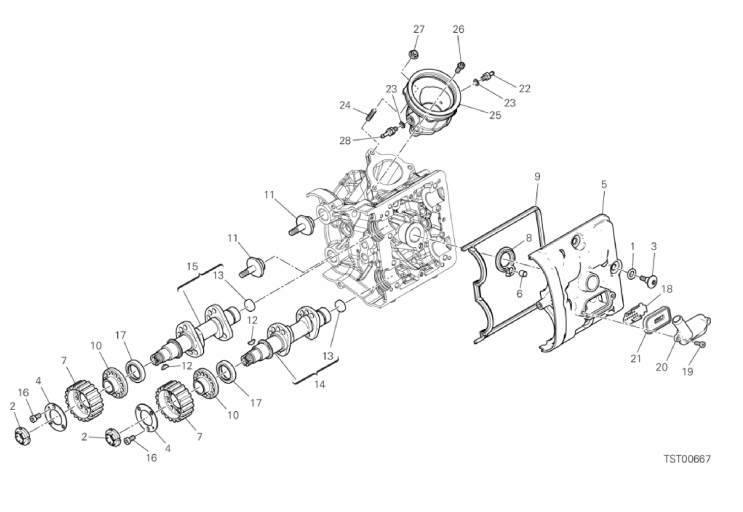 13B HORIZONTAL HEAD - TIMING SYSTEM (18/18)
