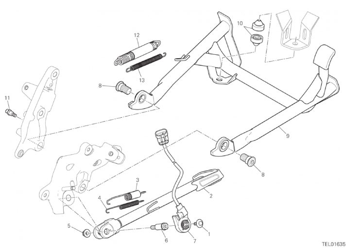 22A SIDE STAND (23/34)
