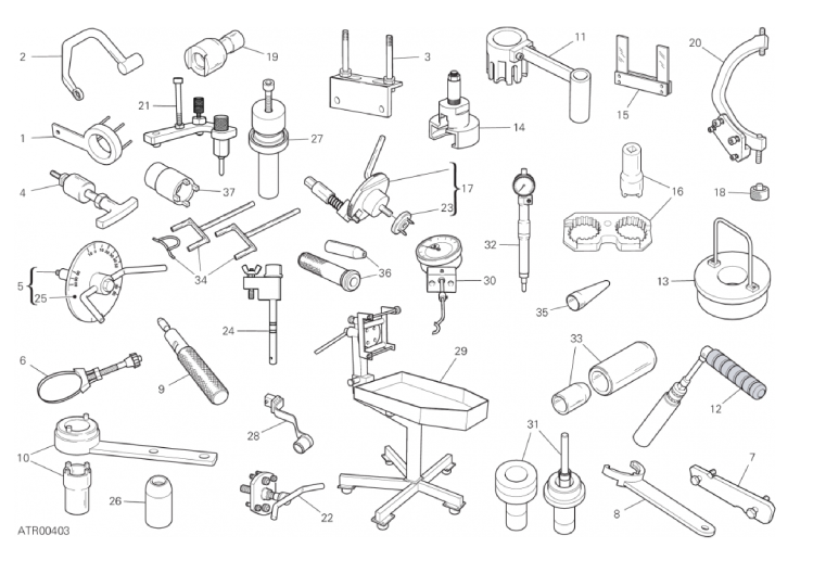 001 WORKSHOP SERVICE TOOLS (1/3)
