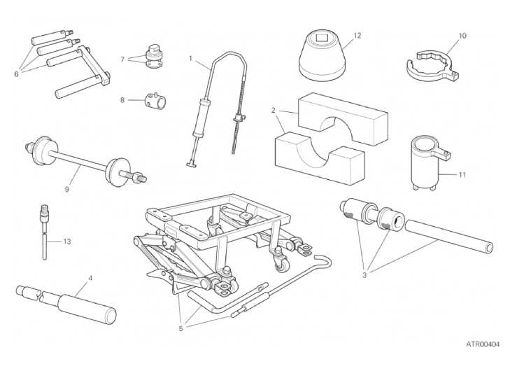 01B WORKSHOP SERVICE TOOLS (2/3)
