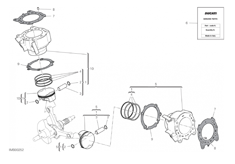 007 CYLINDERS - PISTONS (6/18)
