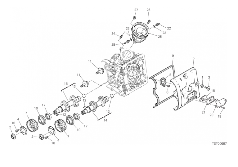 13B HORIZONTAL HEAD - TIMING SYSTEM (18/18)
