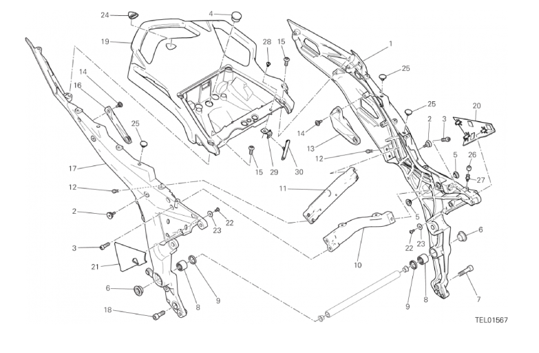 027 REAR FRAME COMP. (9/31)
