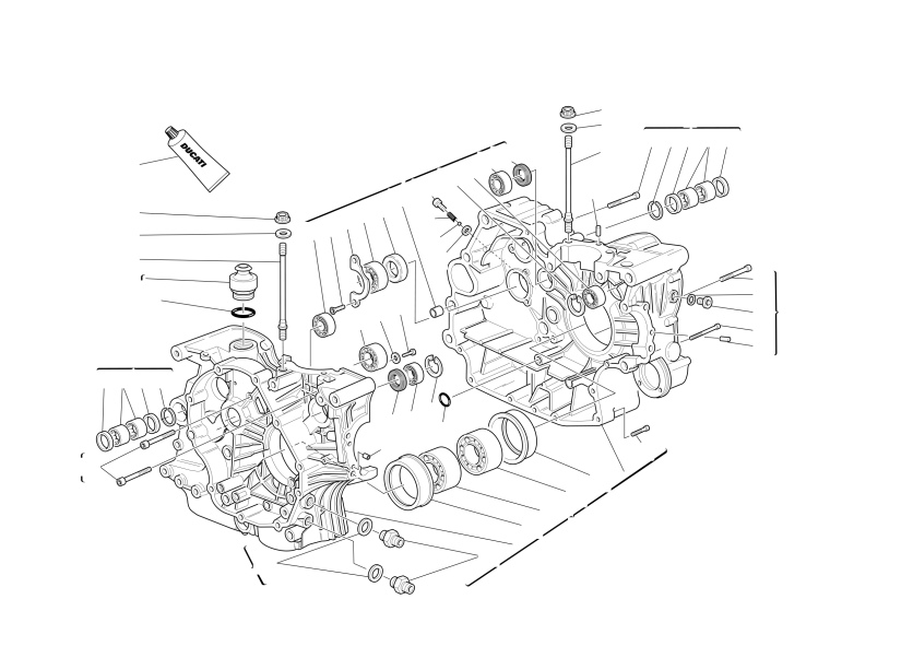 Crankcase halves