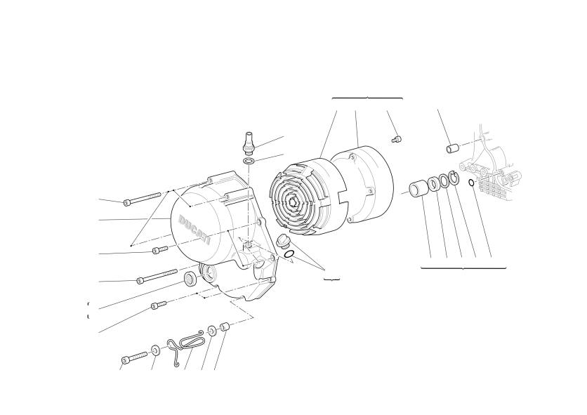 Clutch-side crankcase cover