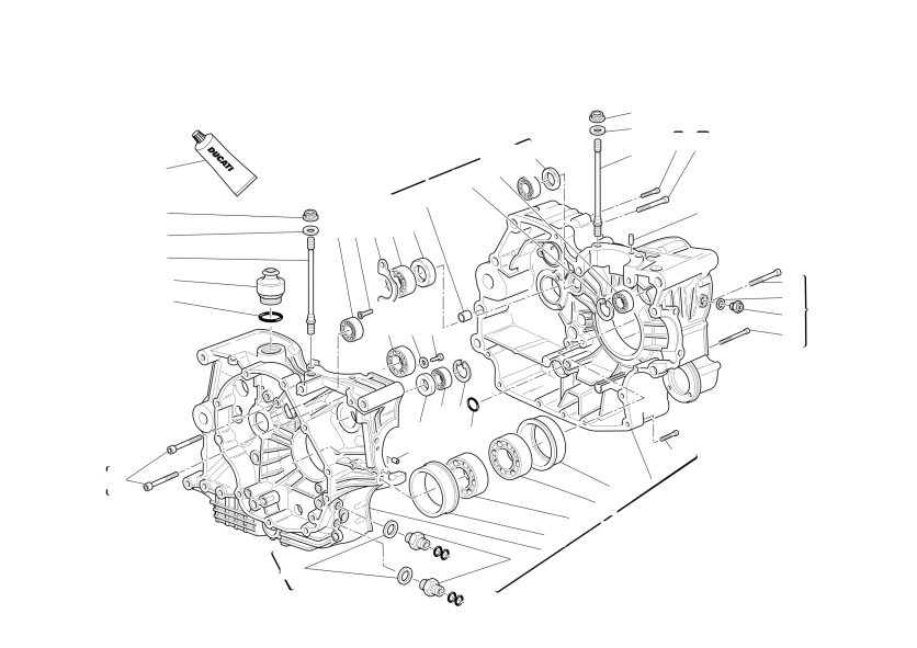 Crankcase halves