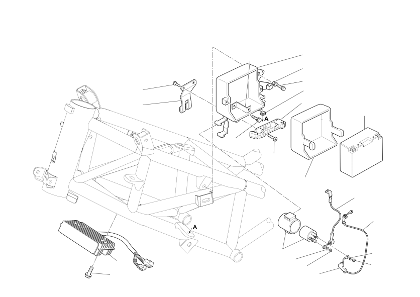 Battery support