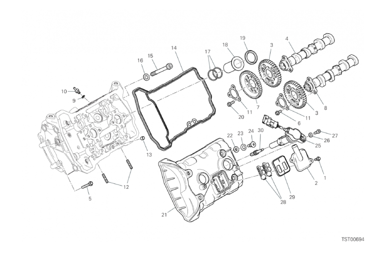 12A FRONT HEAD - TIMING SYSTEM (15/18)