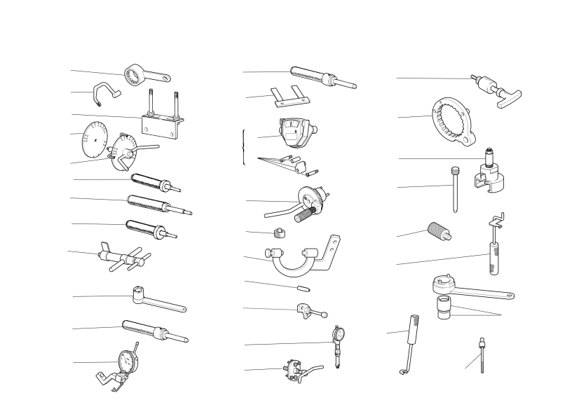 Workshop service tools