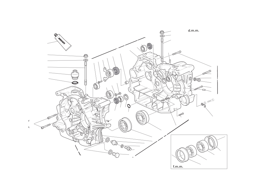 Crankcase halves