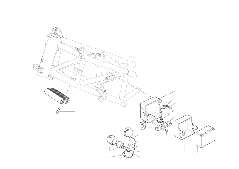 Battery support