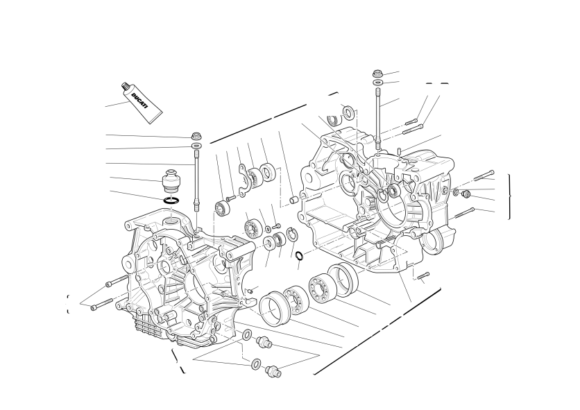 Crankcase halves
