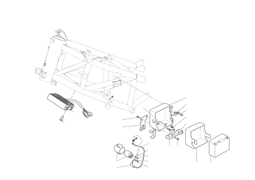 Battery support