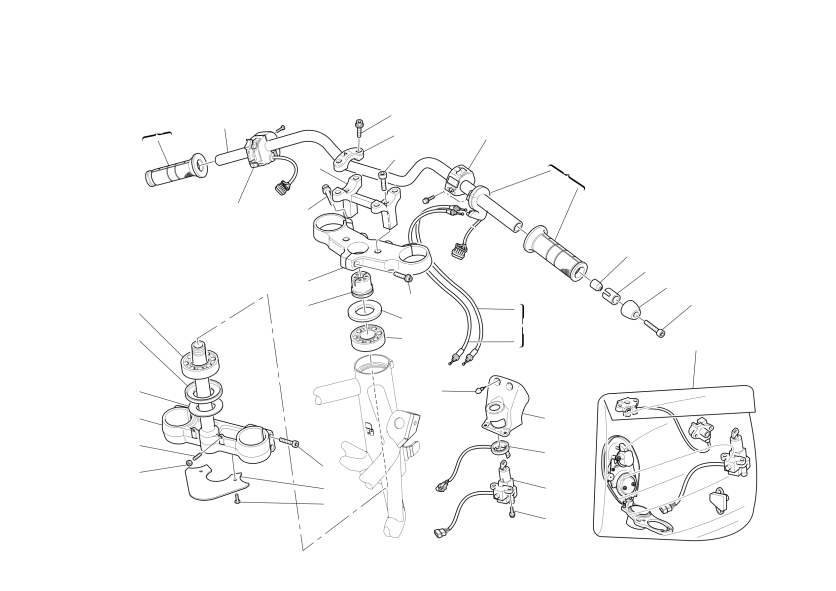 Handlebar and controls