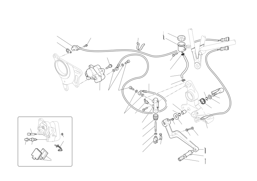 Rear brake