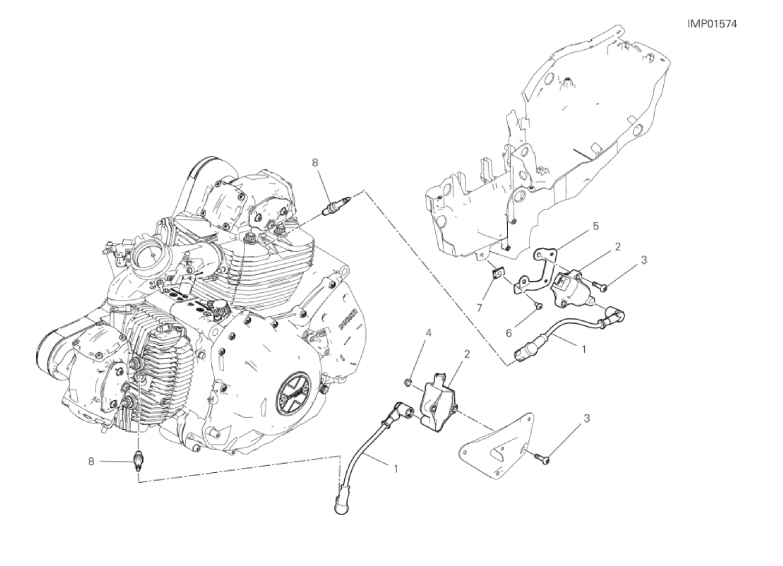 13A WIRING HARNESS (COIL) (1/8)