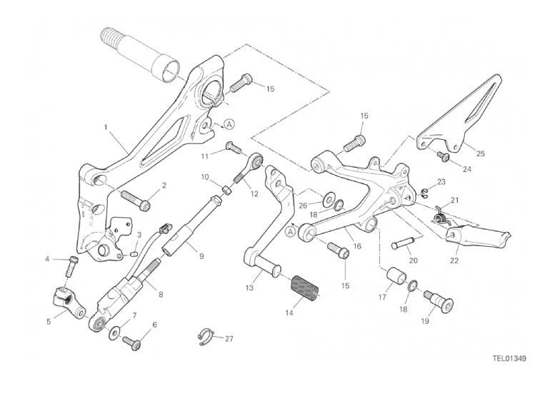 26A FOOTRESTS, LEFT (20/46)