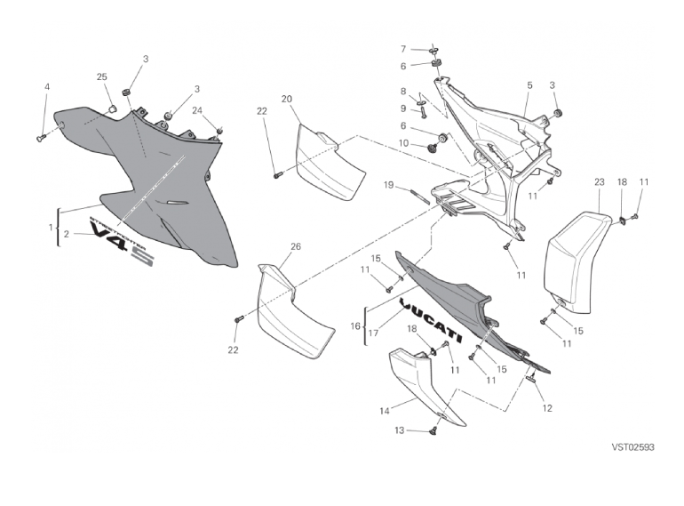 37B RH FAIRING (43/46)