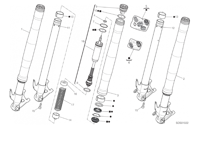 18B FRONT FORK (5/46)