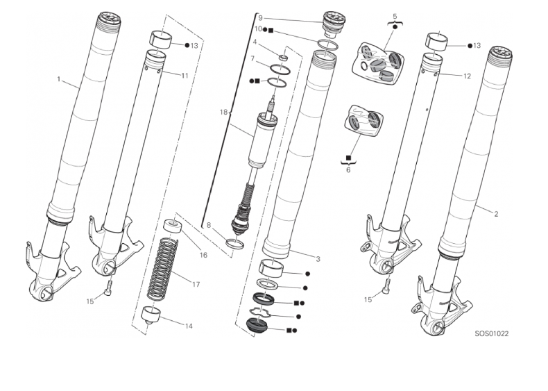 18B FRONT FORK (5/46)