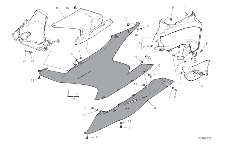 36C FAIRING, LH (41/46)