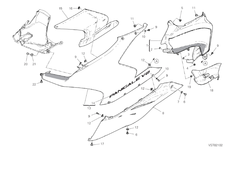 36C FAIRING, LH (43/46)