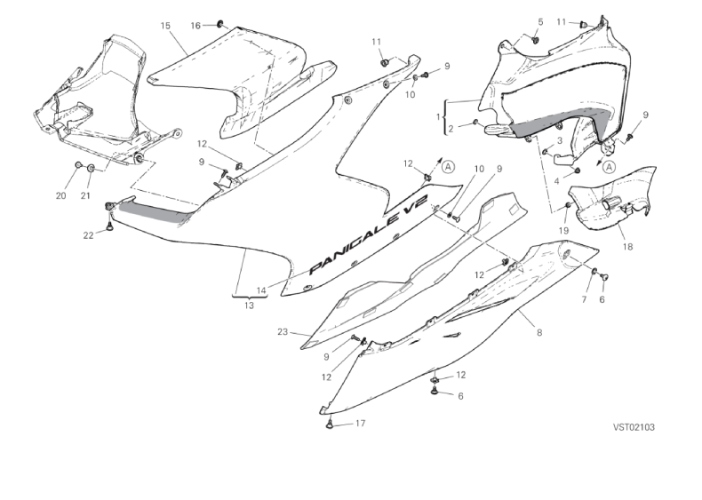 36C FAIRING, LH (44/46)