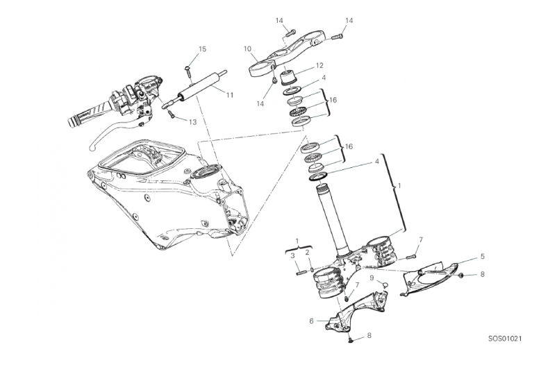 18A STEERING ASSEMBLY (4/46)