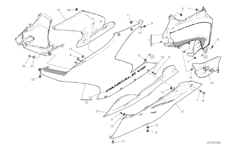 36C FAIRING, LH (44/46)