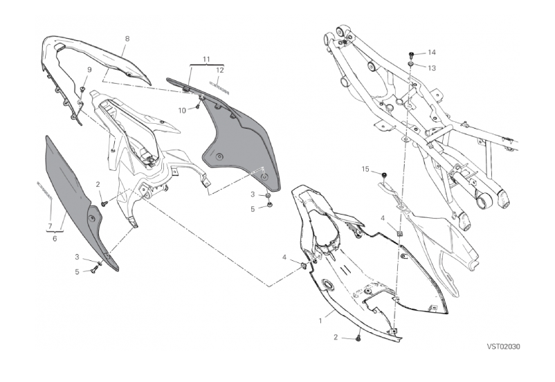 36D REAR FAIRING (45/46)