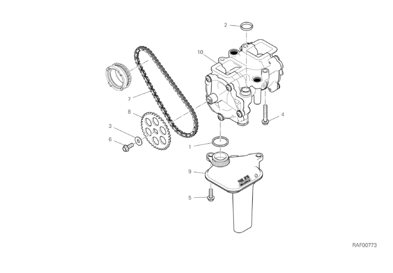 08A OIL PUMP (10/18)