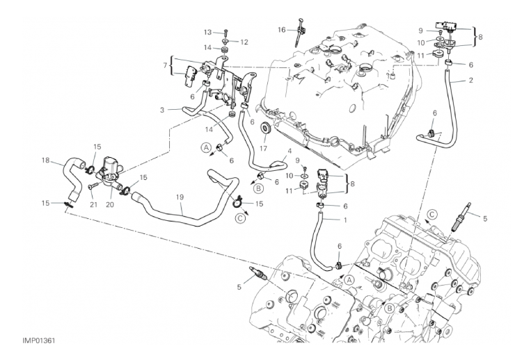 13B SECONDARY AIR SYSTEM (2/9)