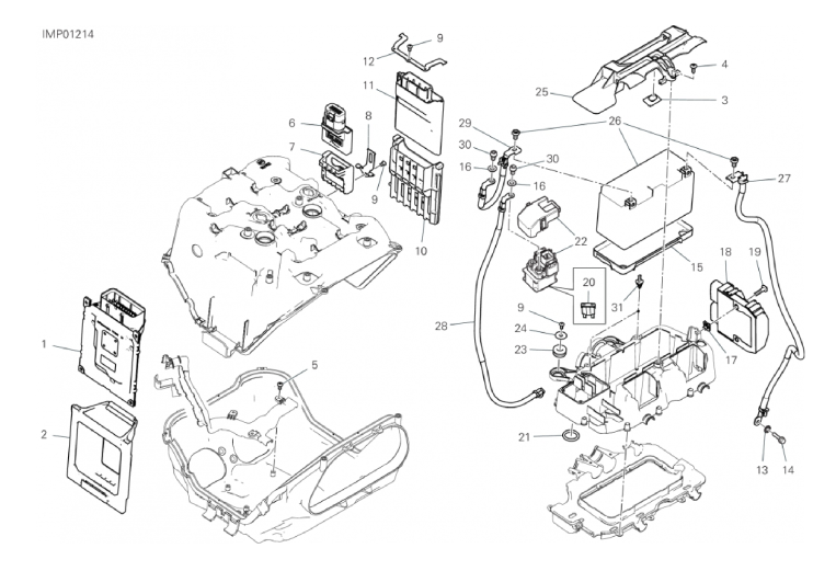 13D BATTERY HOLDER (4/9)