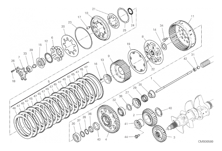 03B CLUTCH (3/18)