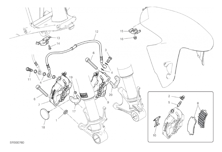 20B FRONT BRAKE SYSTEM (9/46)